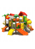 Playground Outdoor Equipment with Slides for Kids 