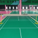 Portable Roll-Up PVC Sports Flooring for Badminton, Pickleball & Volleyball indoor use